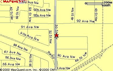Map 1 of Edmonton