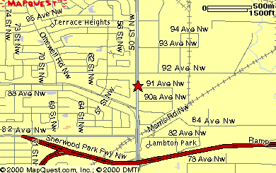Map 2 of Edmonton
